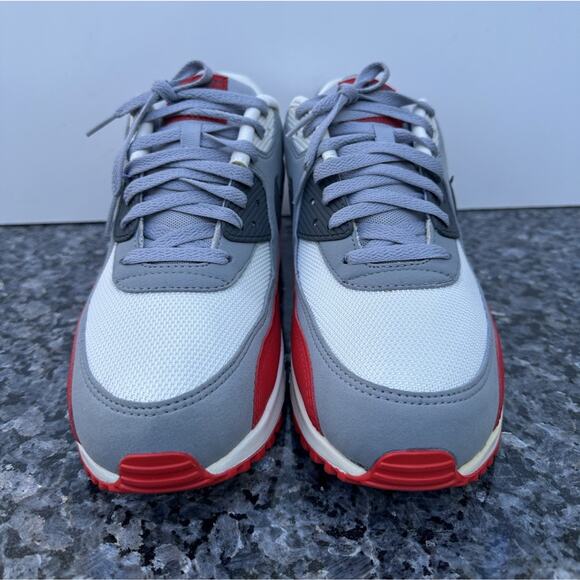 Nike Air Max 90 Wolf Grey Dark Grey 537384-039 Men’s Size 11 - Picture 2 of 10